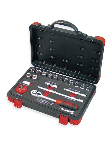 MALETIN VASOS HEX 1/2 19 PZAS