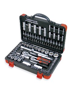 MALETIN MIXTO VASOS HEX 1/4&1/2 108PZAS