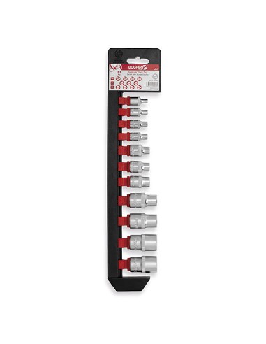 JUEGO 11 UD. V. TORX 1/4 3/8 1/2