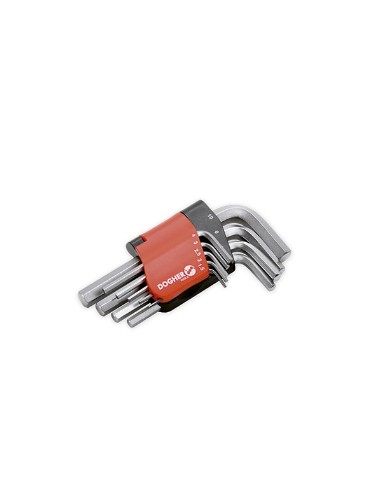JUEGO LLAV MACHO HEX CORTA 9 PZAS 1,5-10