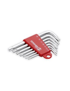 JUEGO DE LLAVES MACHO TORX-7PZAS T10-T40