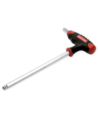 LLAVE EN T HEXAGONAL REDONDA 5x140MM