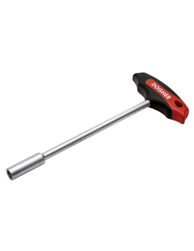 LLAVE EN T CON VASO HEXAGONAL DE 13MM