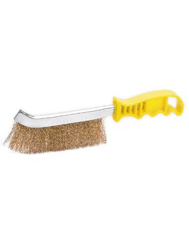 CEPILLO MANGO PLASTICO LATON 250MM