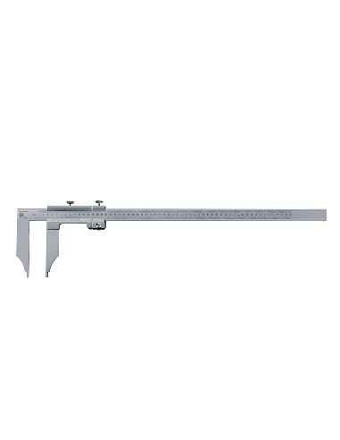 Calibre tipo tornero ajuste fino acero inox. cromado mate. templado "FEMO"