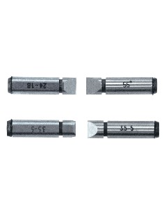 Pareja de insertos de roscas (Whitworth)