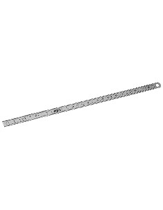 Regla flexible de acero inox.