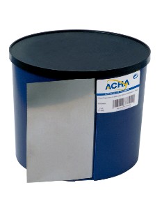 Cinta de espesores calibrada de acero Inox. 5m x 100mm 0,02mm