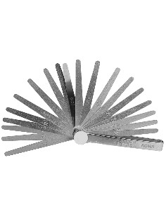 Caja Galgas de espesores inox. de 0,05 a 1,00 /13 l