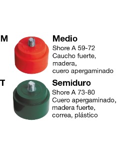 Taco Semiduro VERDE Shore A73-80