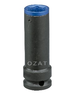 1/2" Vaso de impacto. Punta de aluminio largo