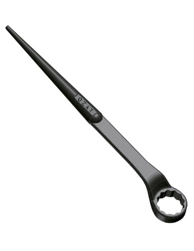 Llave de estrella acodada con mango c