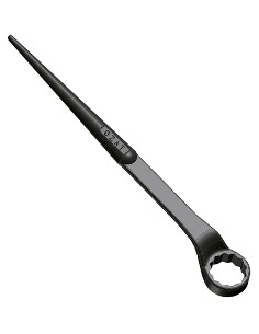 Llave de estrella acodada con mango c