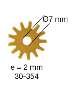 Caja Estrella de acero templada de repuesto para 30-274 (100)