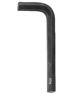 Caja Llave hexagonal acodada pavonada Cr.-Va. (5)