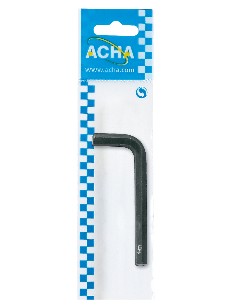 Caja Llave hexagonal acodada pavonada Cr.-Va. (5)