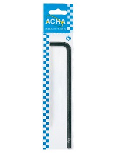 Caja Llave hexagonal acodada pavonada larga Cr.-Va. (2)