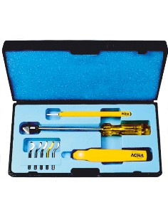 Estuche "DTK-1" con juego de rasqueta y avellanador