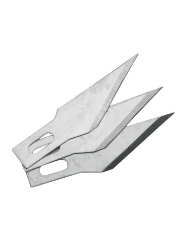 Caja 5 hojas repuesto triangulares para cuchillo de precisi