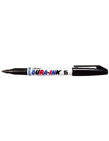 Rotulador de tinta permanente "DURA INK 15". Fino-Bala