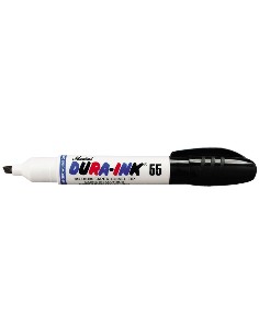 Caja Rotulador de tinta permanente "DURA INK 55". Medio-cincel (12)
