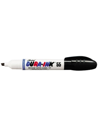 Rotulador de tinta permanente "DURA INK 55". Medio-cincel