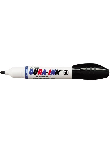 Caja Rotulador de tinta permanente "DURA INK 60". Medio-Bala (12)