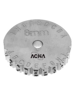 Juego de 3 discos de abecedario de golpe A a Z y &