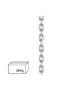 CADENA EN TIRA ZINCADA DE 12MM (METRO)