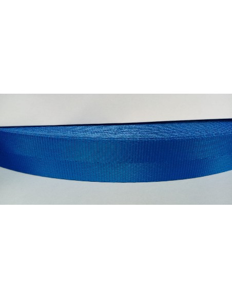 CINTA POLIESTER 25MM AZUL METRO<