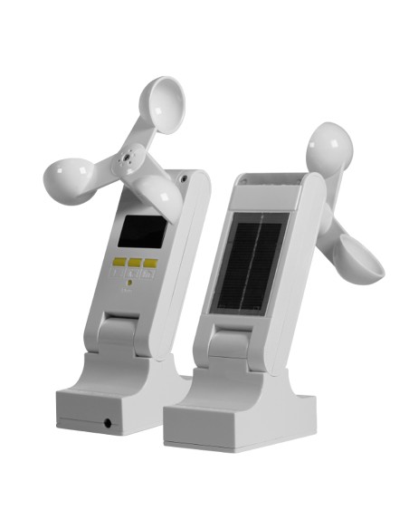 SENSOR SOL VIENTO RADIO CON  PLACA SOLAR  AURA IDEMO IDRM<