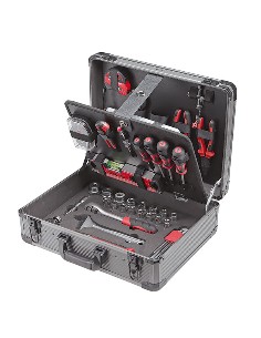 MALETA ALUBOX + HERRAMIENT PROF. 85PCS