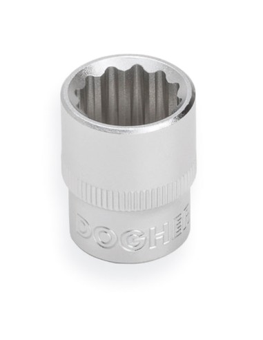 VASO BIHEXAGONAL 3/8 CrV 23MM