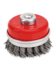 CEPILLO TAZA TRENZADO A.GRIS 150x0,5MM