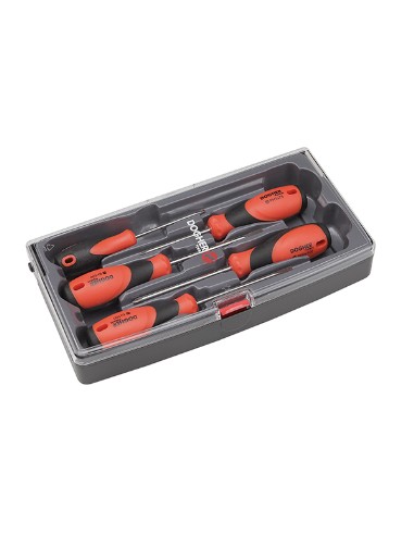 JUEGO DEST.CAJA PLAST. 5PZAS INOX. PL-PH