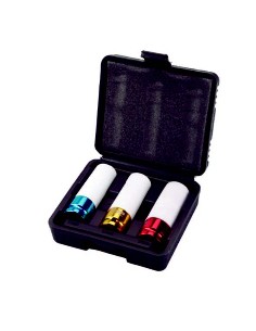 JUEGO 3 VASOS 1/2 LLANTAS DE ALUMINIO