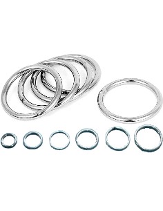 ANILLA SOLDADA 30MM X 3.9MM GALVANIZADA<