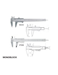 Calibre monoblock con tornillo de fijaci 2