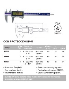 Calibre digital con protecci 2