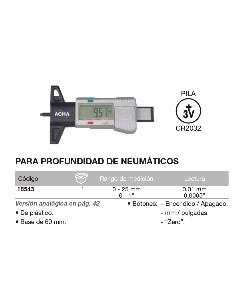 Calibre digital para profundidad de neum 2