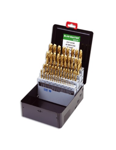 ESTUCHE BROCA DIN 338 TITANIO 1-13X0,25