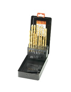 ESTUCHE BROCAS DIN 340 TIN 