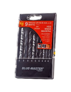 EST.COMB.BROCA HSS+WIDIA+MADERA