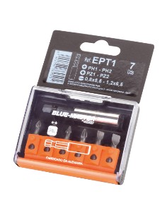 EST.PUNTAS ATORNILLAR 7 PZAS. EPT1