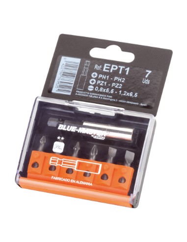 EST.PUNTAS ATORNILLAR 7 PZAS. EPT1