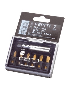 EST.PUNTAS ATORNILLAR 7 PZ. EPTT1 TIN