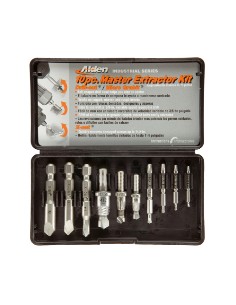 ESTUCHE EXTRACTORES 10 PIEZAS